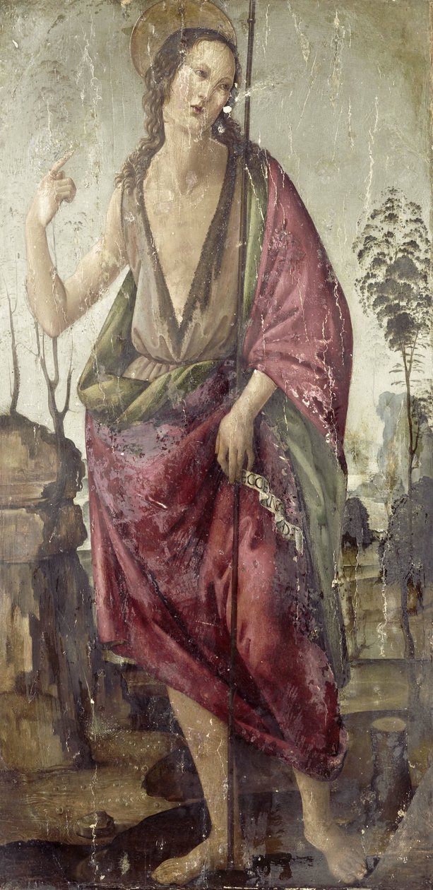 Juan el Bautista de Francesco Botticini (attributed to)