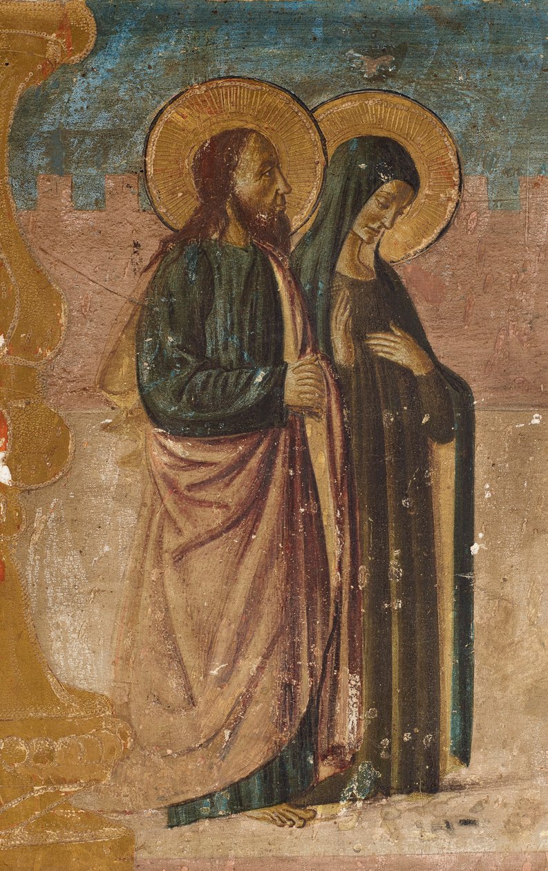Santa Ana y San Joaquín de Francesco Botticini