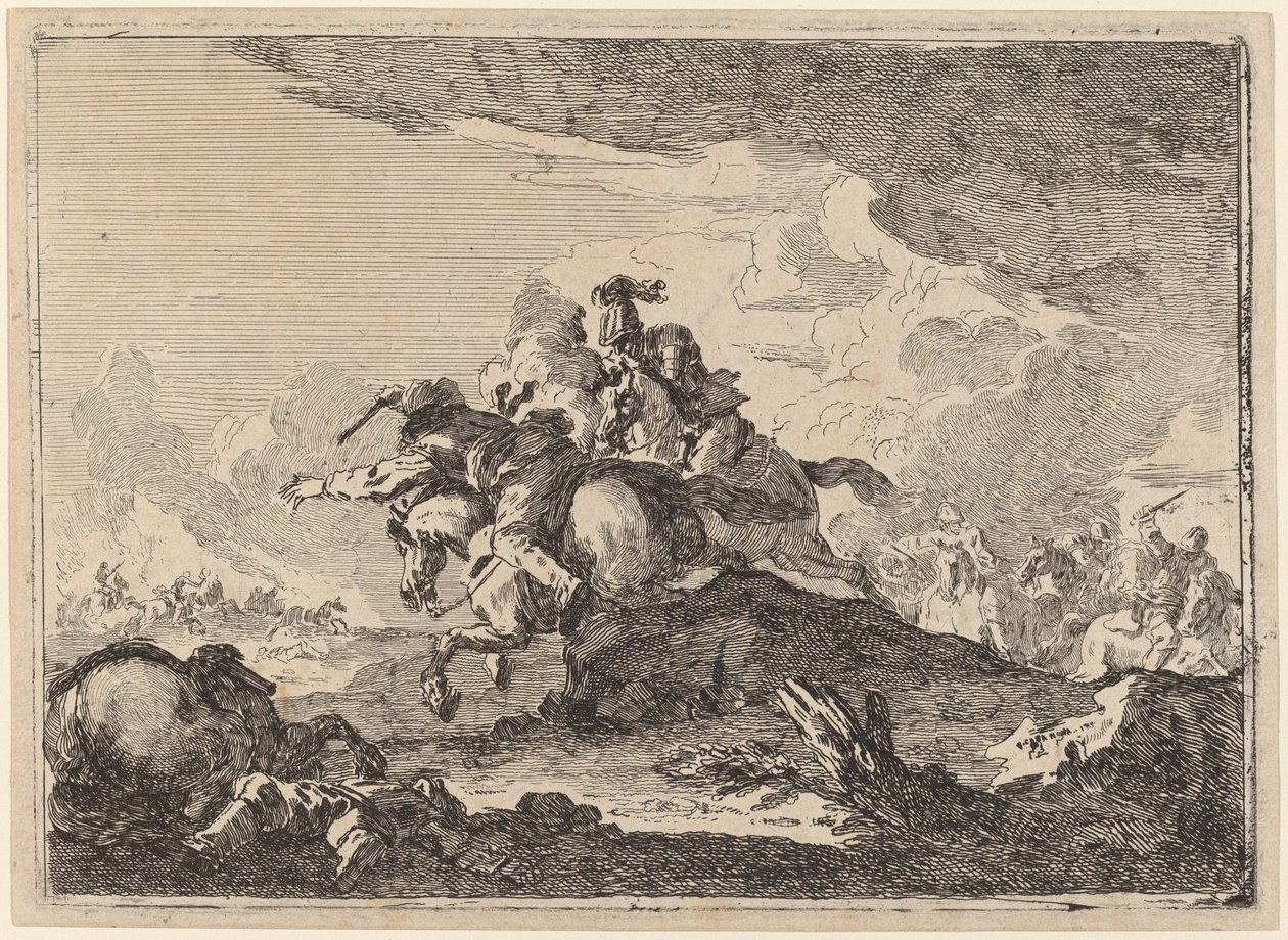 Batalla de caballería de Francesco Casanova