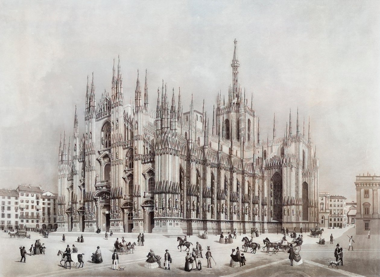 Duomo, o catedral, Milán, Italia de Francesco Citterio