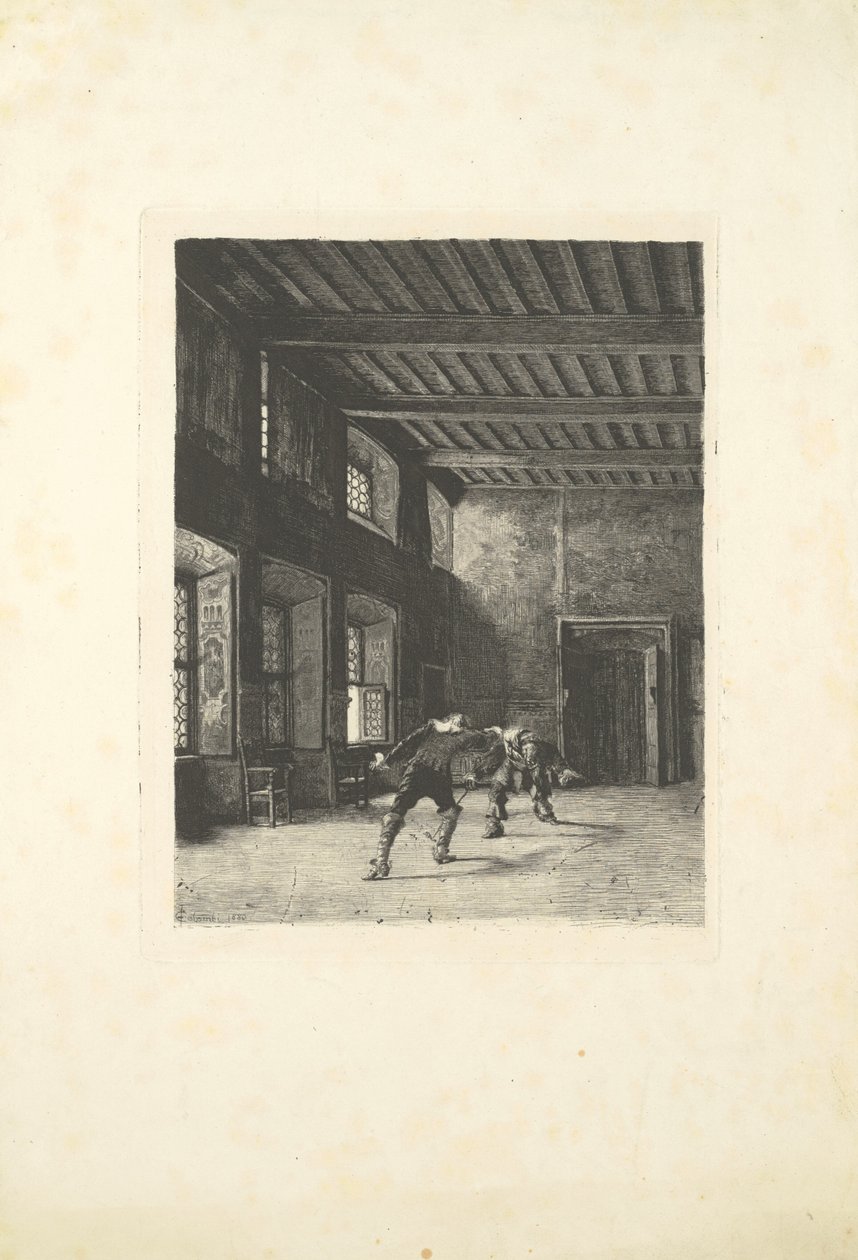 El duelo de Francesco Colombi Borde