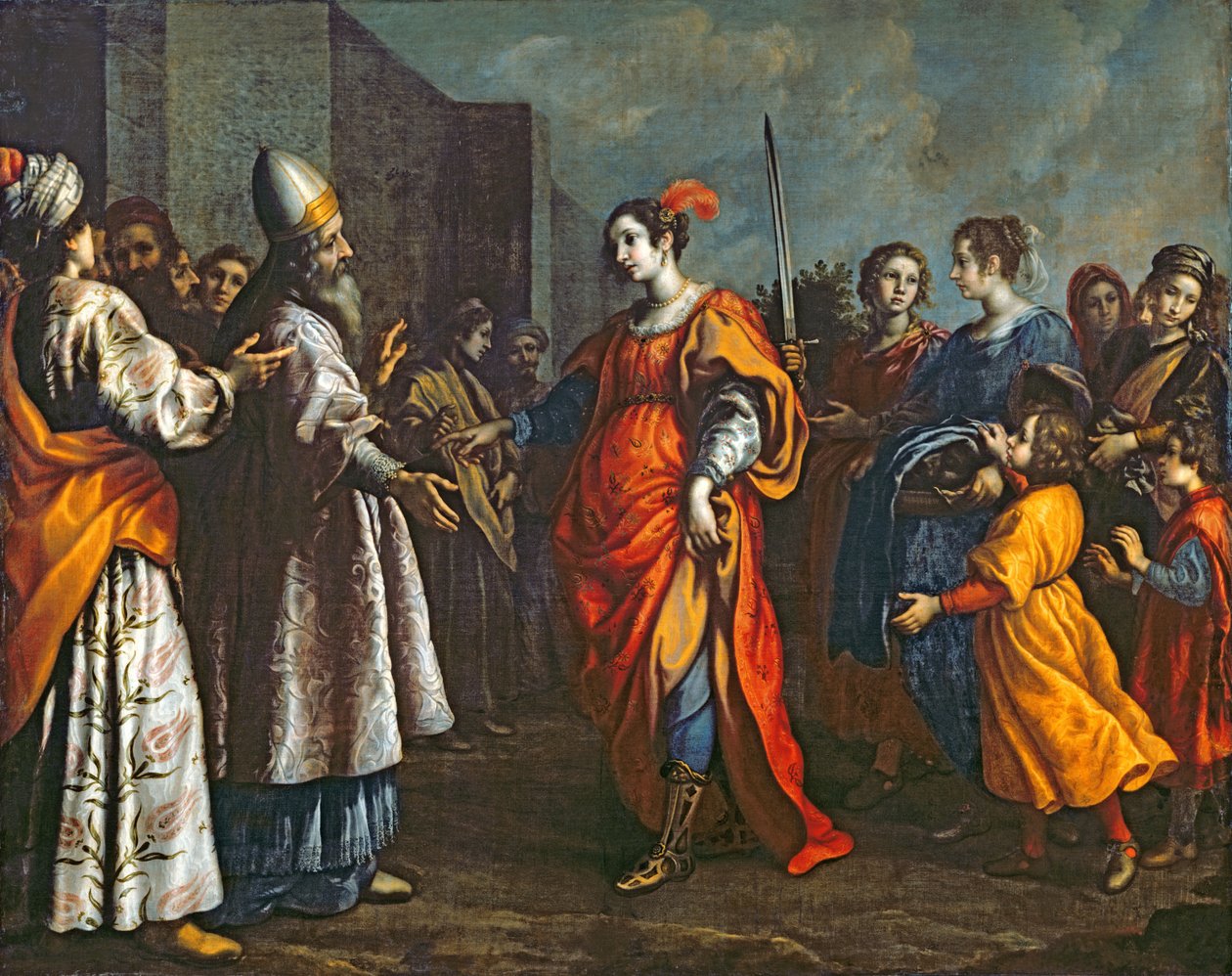 El Triunfo de Judith, c.1620-30 de Francesco Curradi