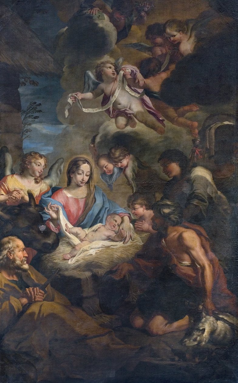 Adoración de los pastores de Francesco Fabbrica