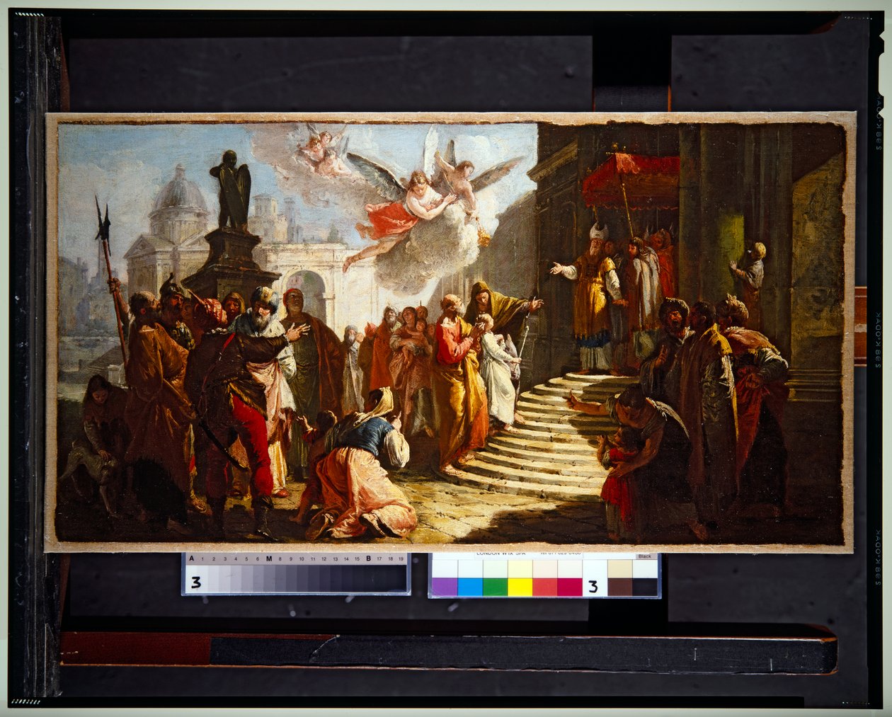 Presentación de la Virgen de Francesco Fontebasso