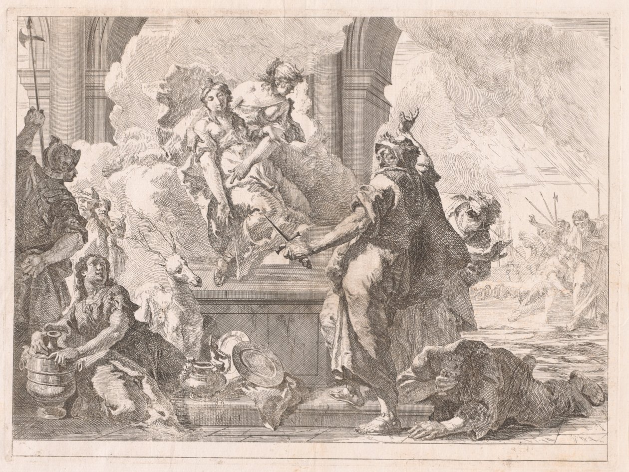 El sacrificio de Ifigenia de Francesco Fontebasso