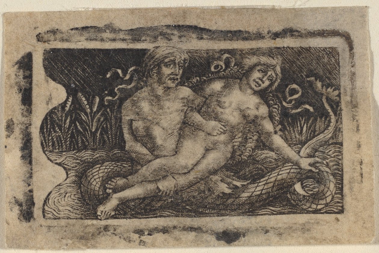 Tritón y Ninfa de Francesco Francia or Peregrino da Cesena