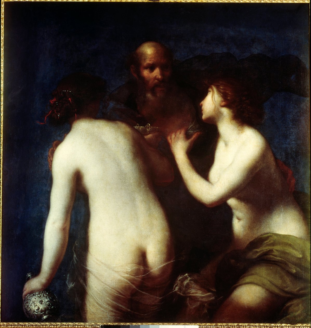 Lot y sus hijas de Francesco Furini