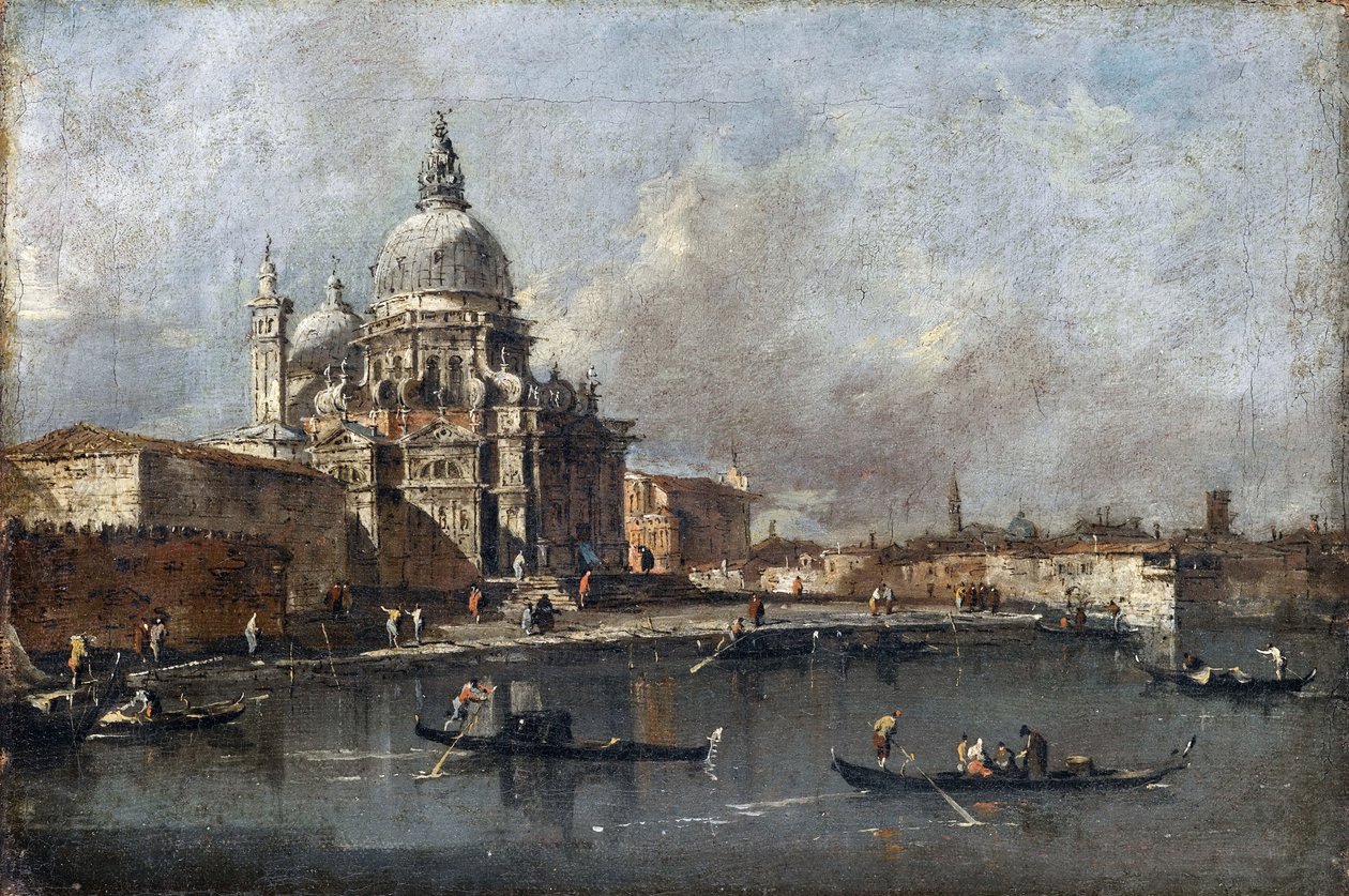 Santa Maria della Salute, Venecia, c.1780 de Francesco Guardi