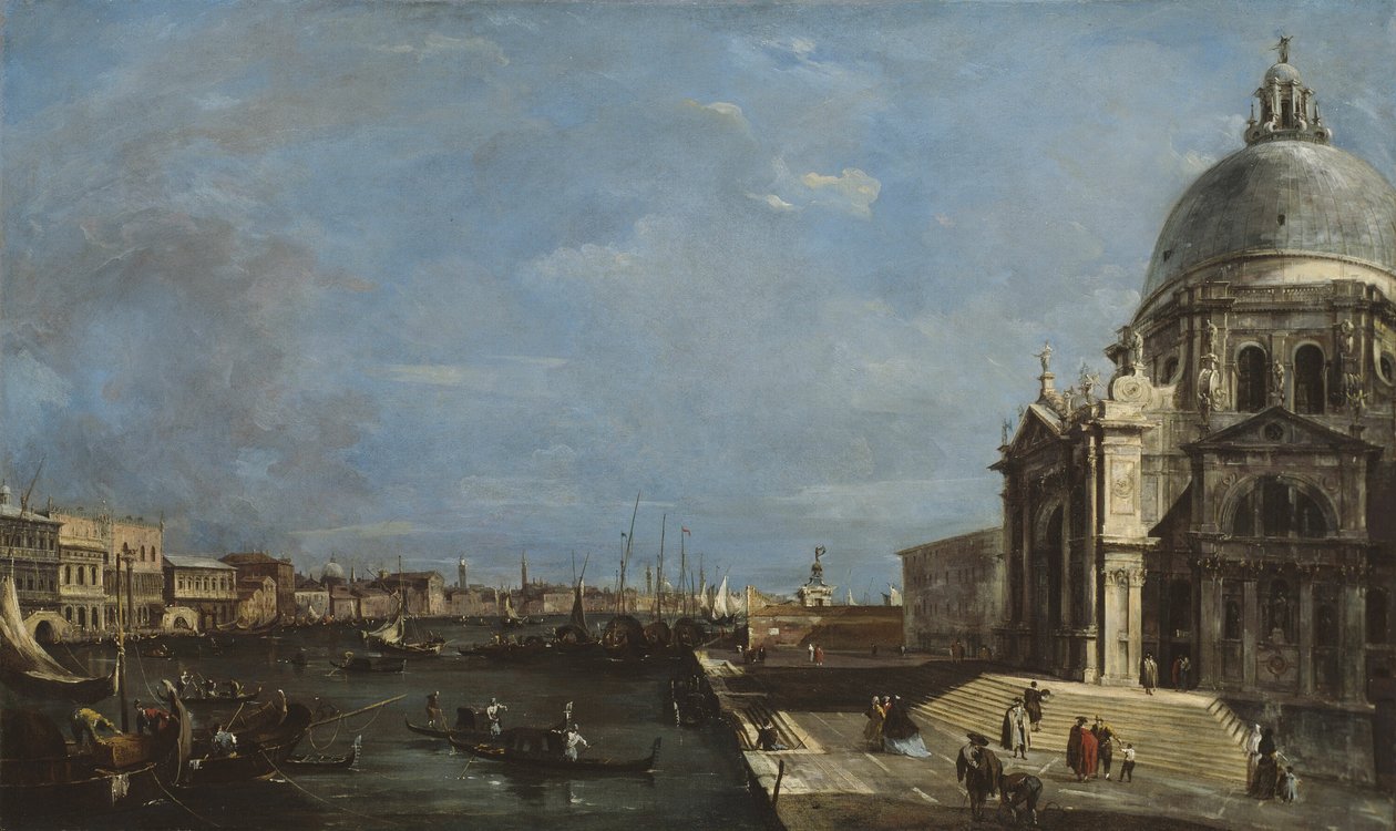 El Gran Canal, Venecia de Francesco Guardi