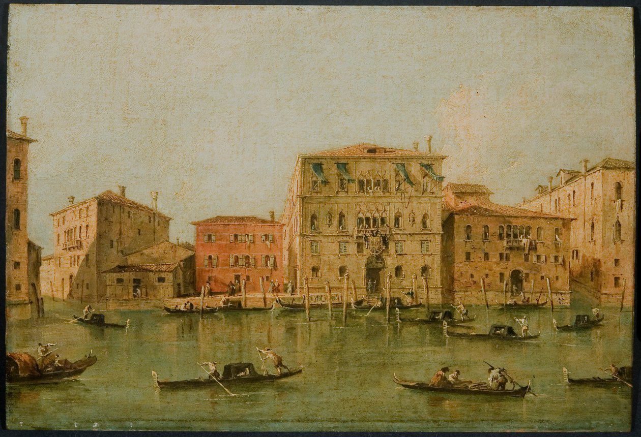 Vista del Palazzo Loredan dell