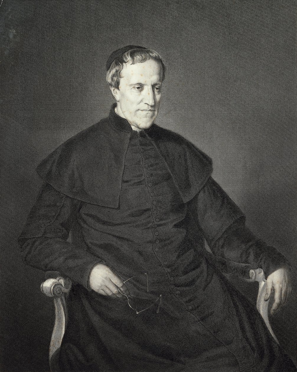 Retrato de Antonio Rosmini de Francesco Hayez