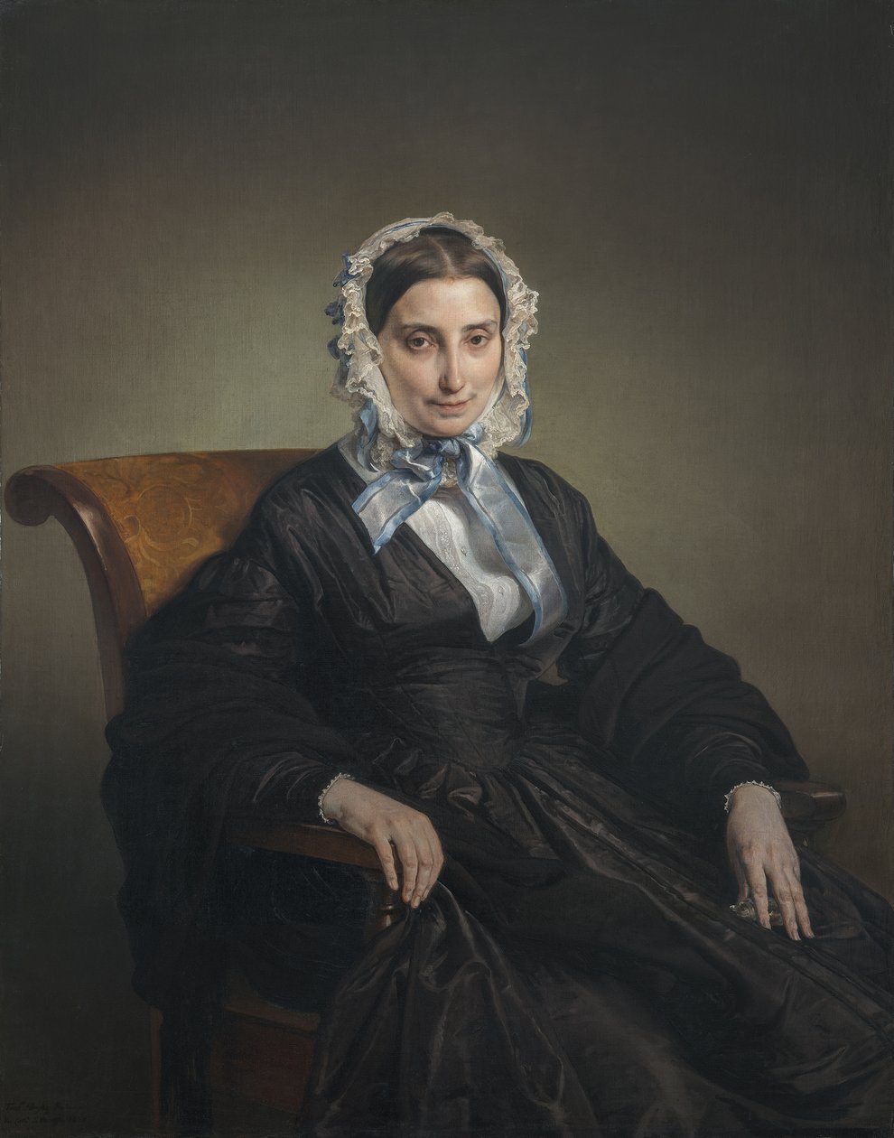Retrato de Teresa Manzoni Borri Stampa de Francesco Hayez