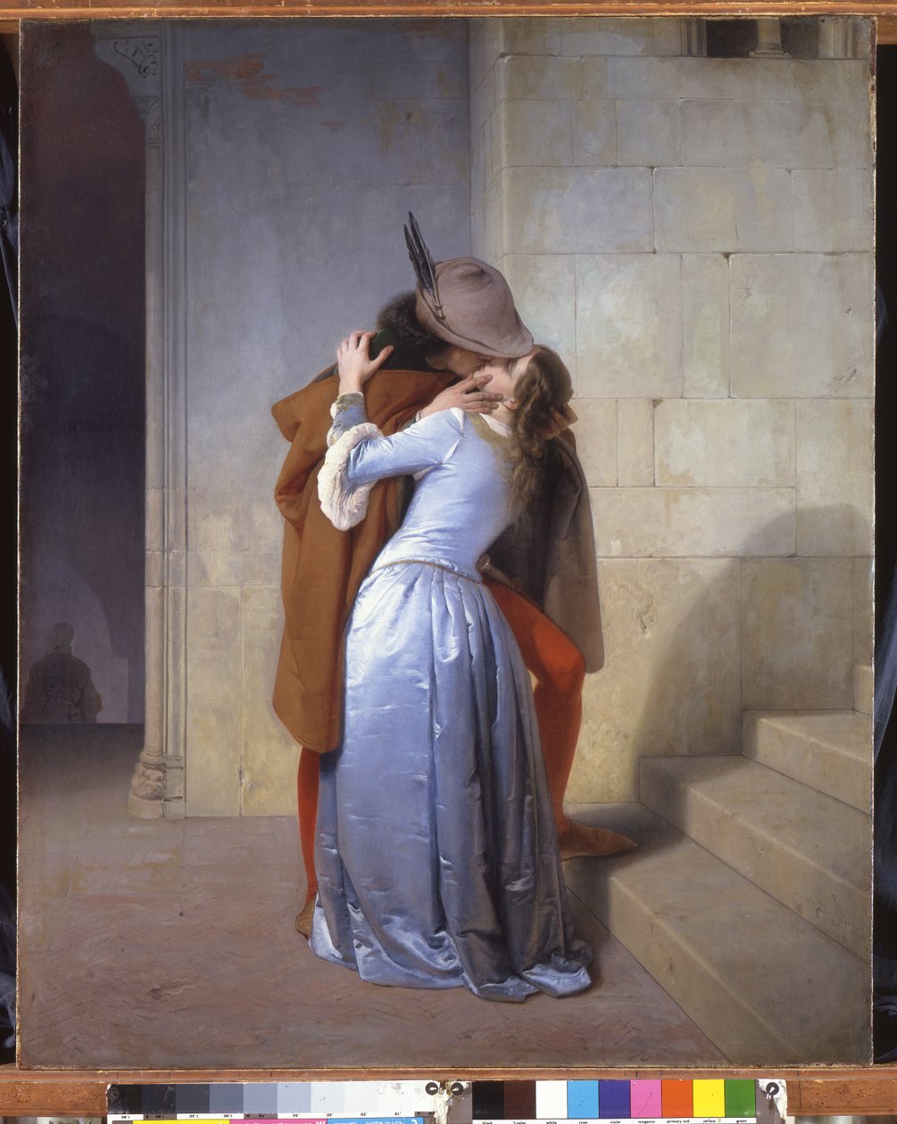 El beso, 1859 de Francesco Hayez