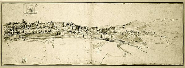 Vista de Roma de Francesco Panini