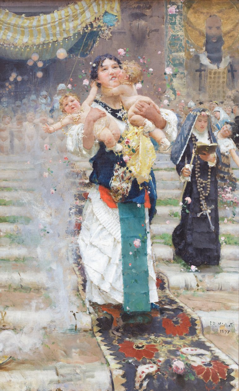 Mamá de Francesco Paolo Michetti