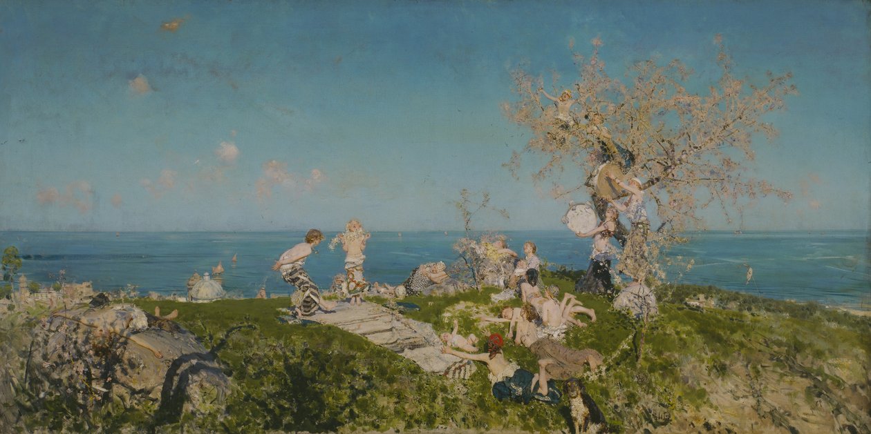 La primavera y el amor de Francesco Paolo Michetti