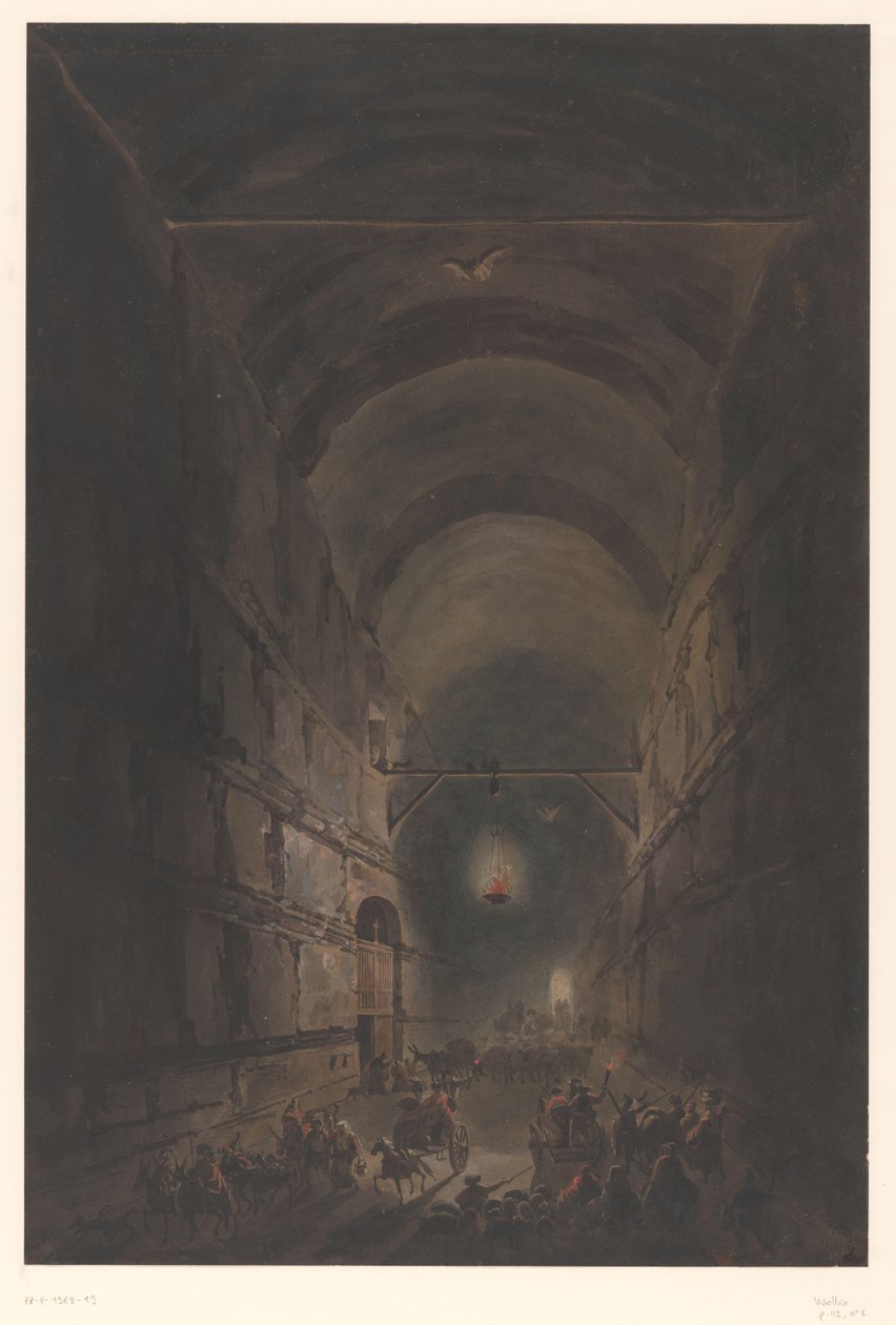 Gruta de Pausillipo
La Gruta de Posillipo bij Napels de Francesco Piranesi