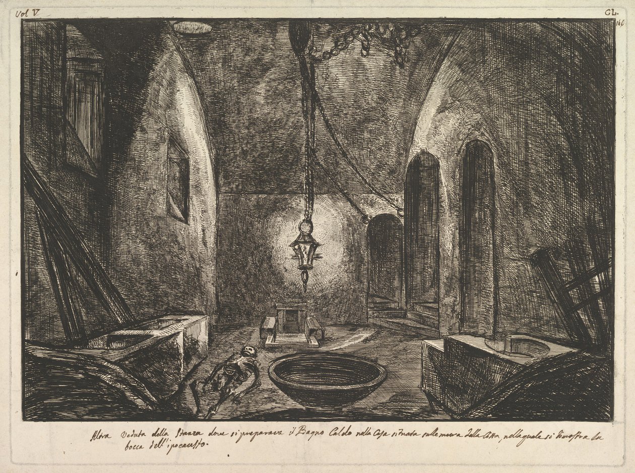 Vista de Pompeya de Francesco Piranesi