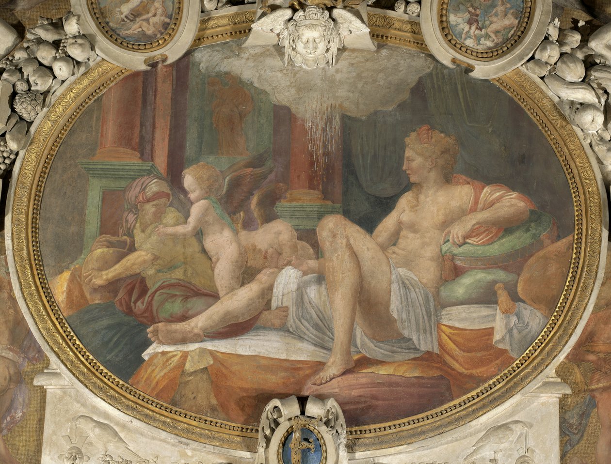 Danae de Francesco Primaticcio