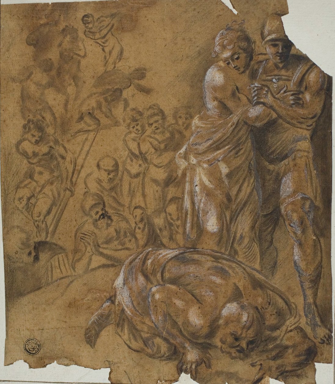 El regreso de Agamenón de Francesco Primaticcio