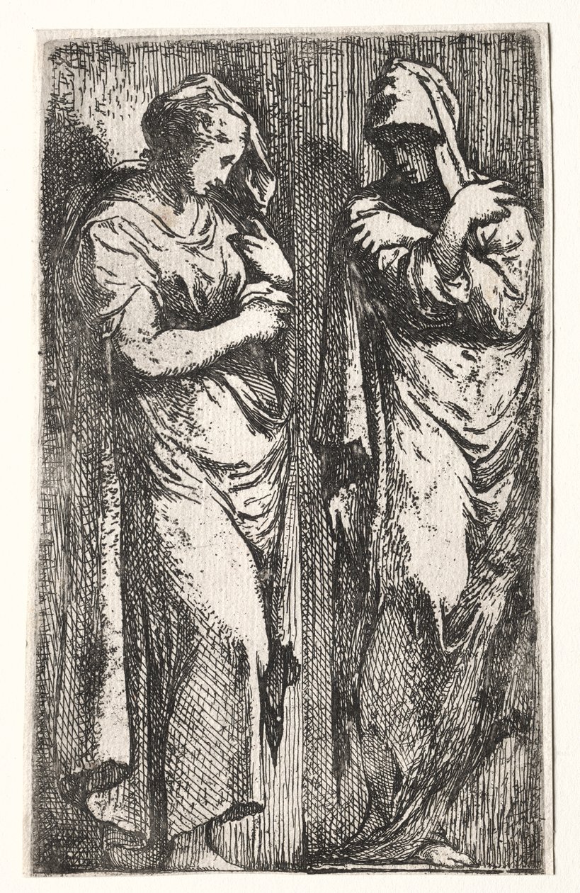 Two Roman Women de Francesco Primaticcio