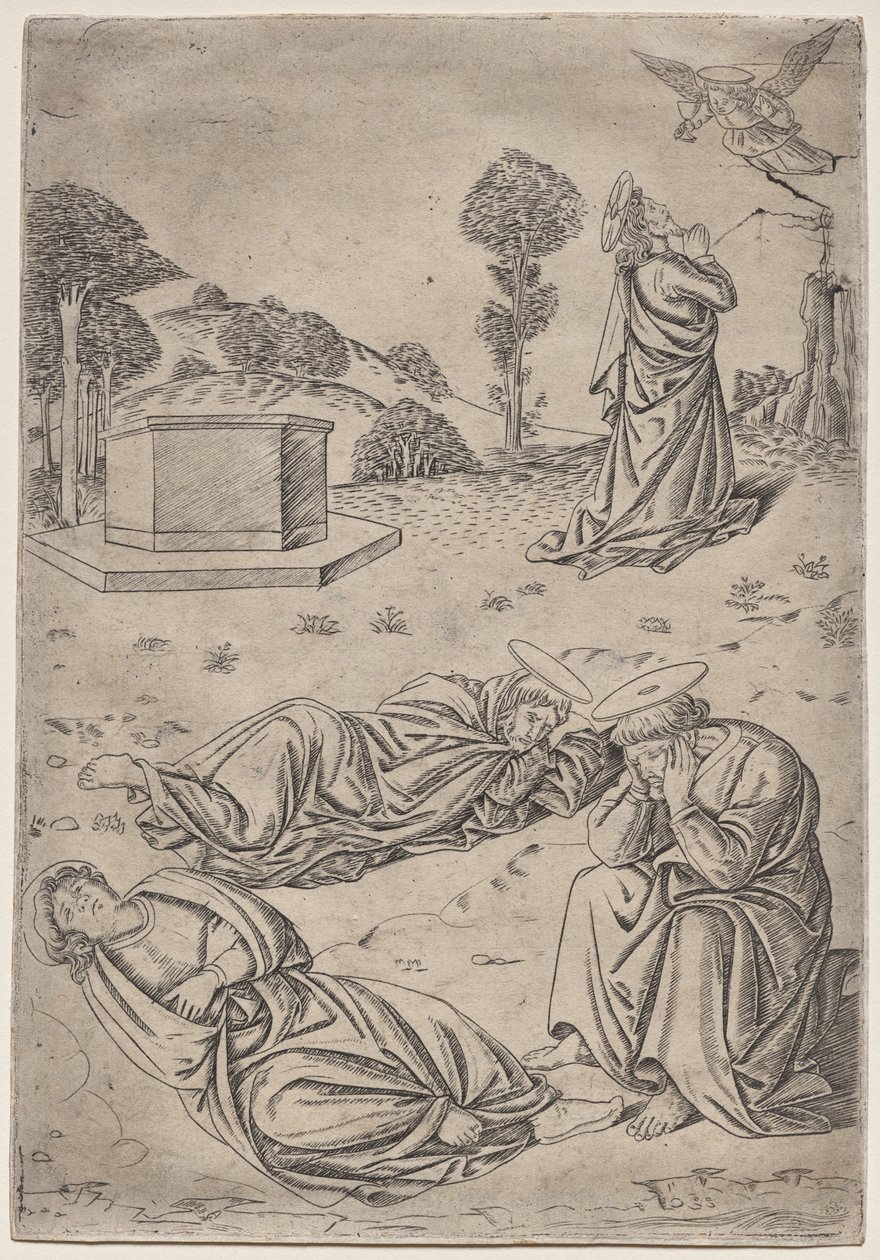 Agonía en el jardín de Francesco Rosselli