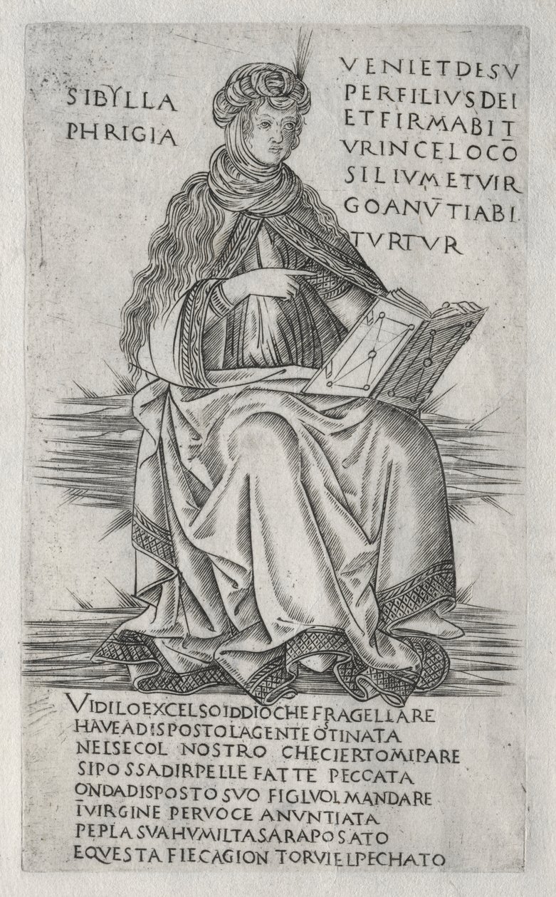 Las sibilas: La sibila frigia de Francesco Rosselli