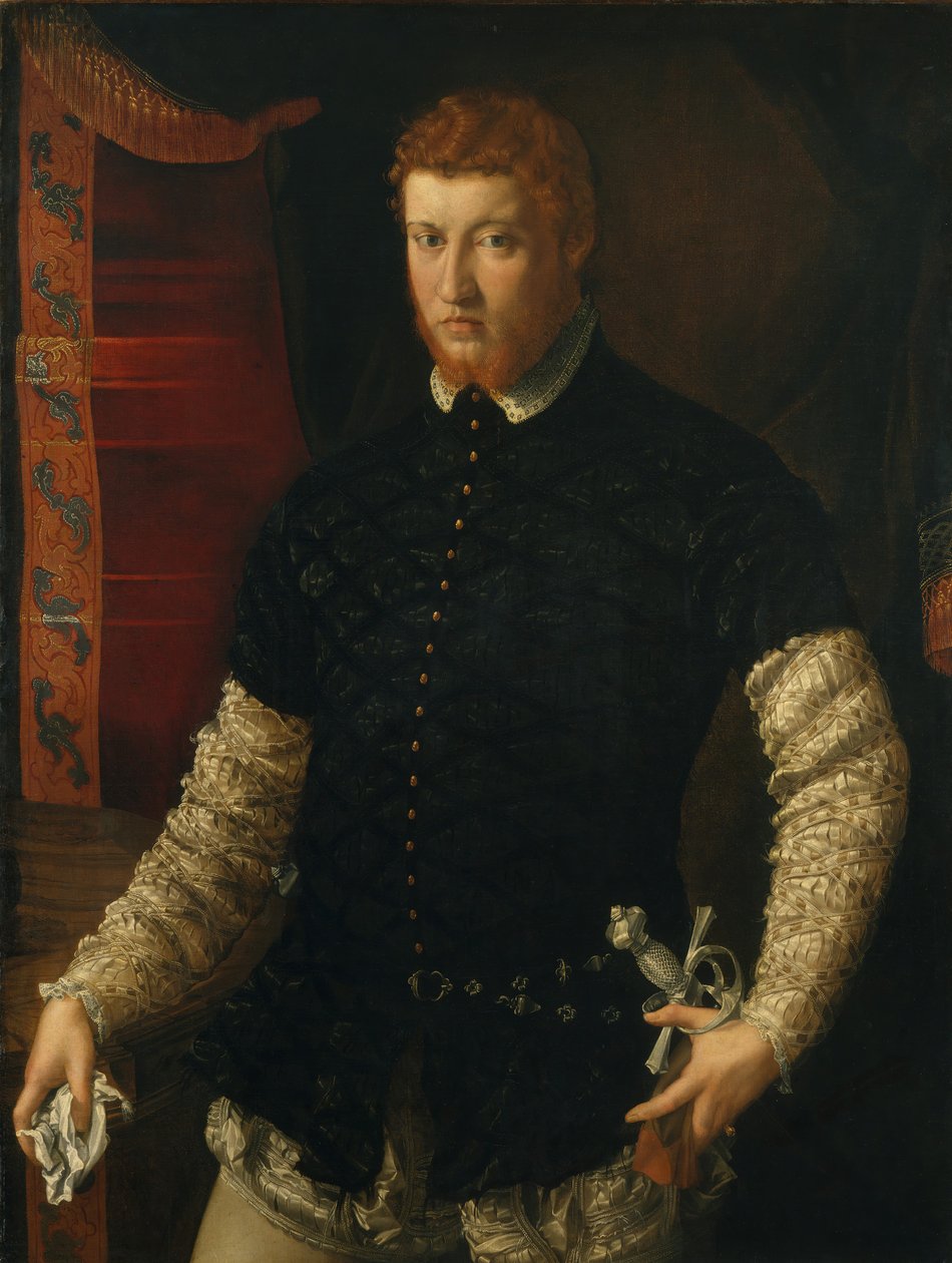 Retrato de un hombre de Francesco Salviati