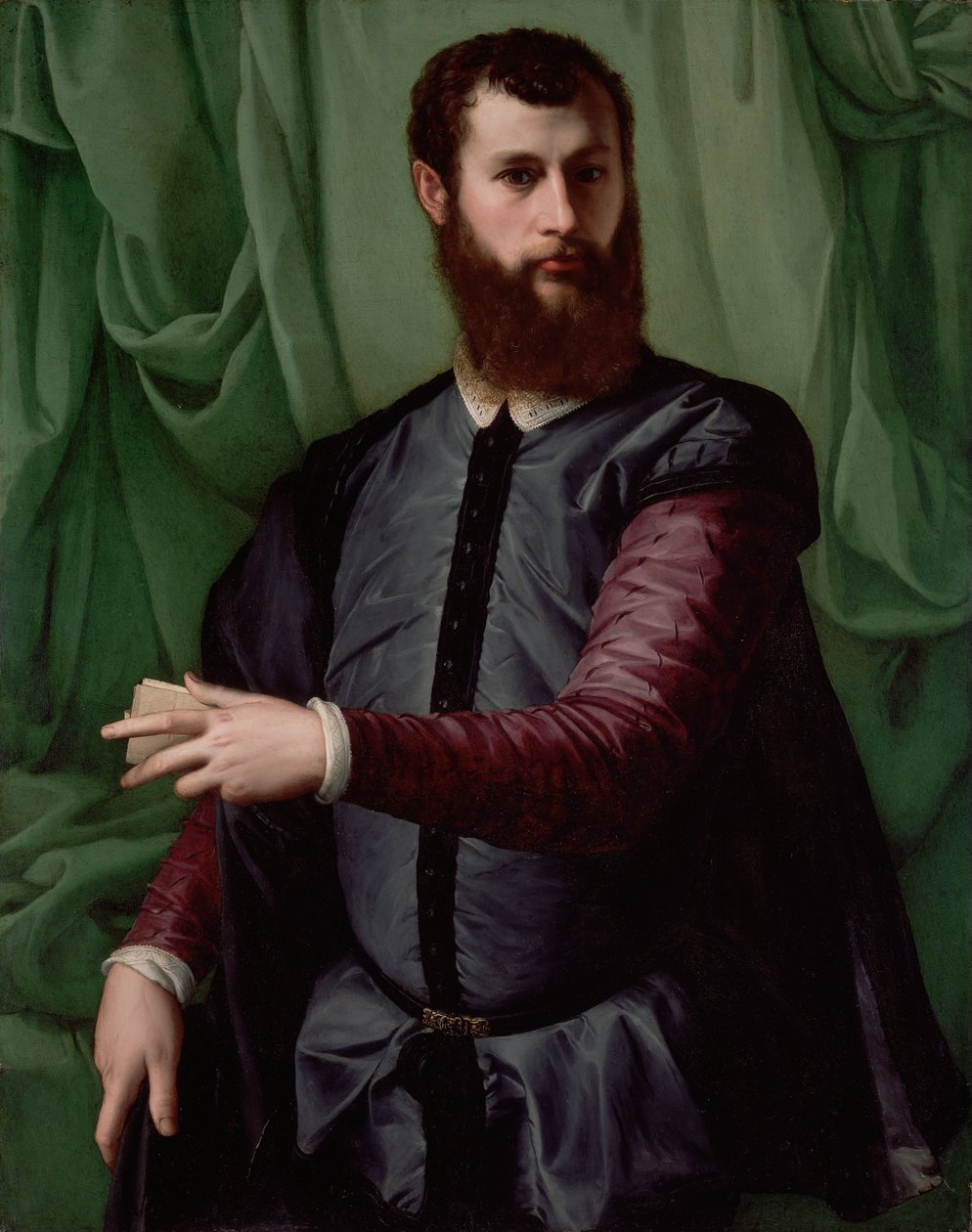 Retrato de un hombre de Francesco Salviati