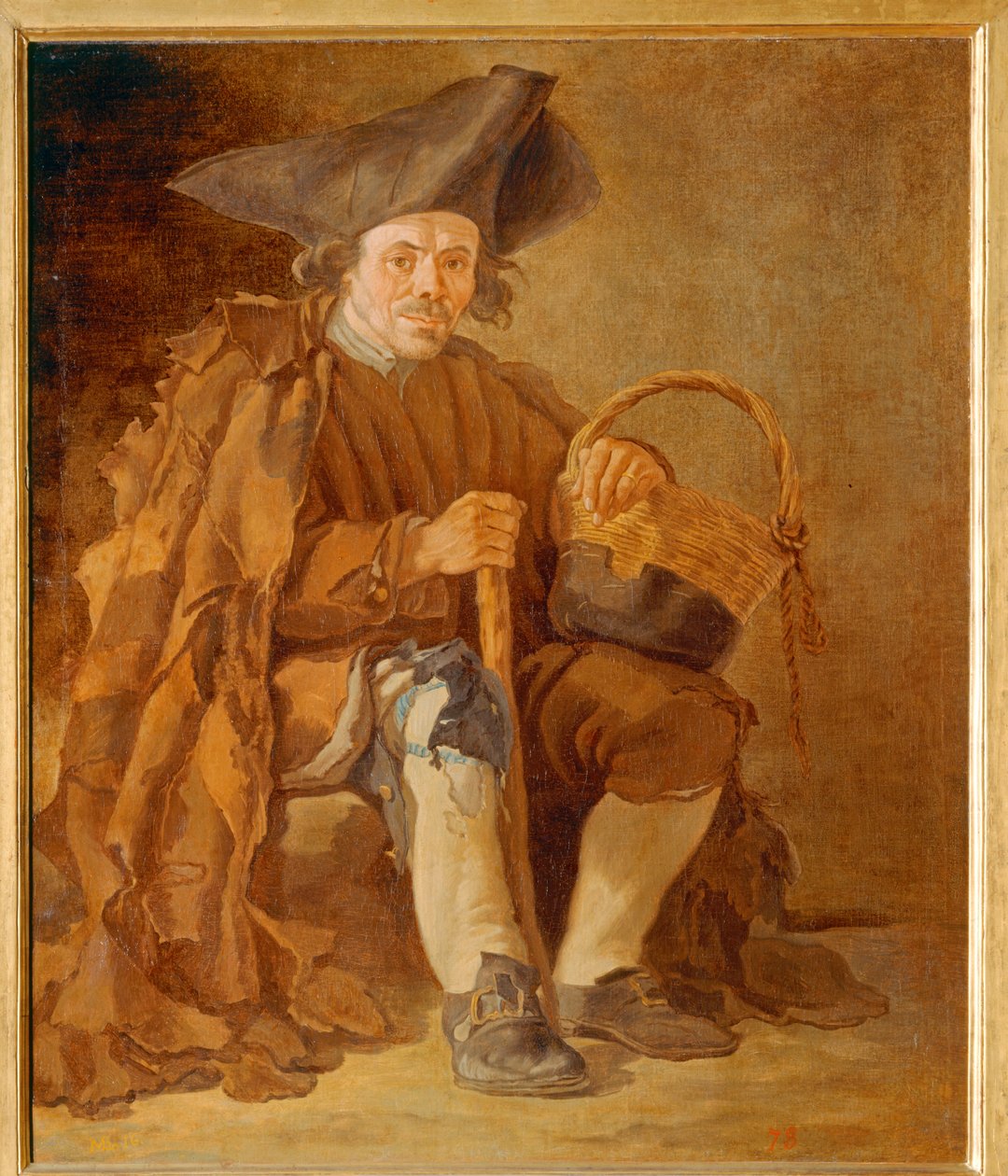 Vieil homme au chapeau - Pobre hombre con sombrero ... de Francesco Sasso