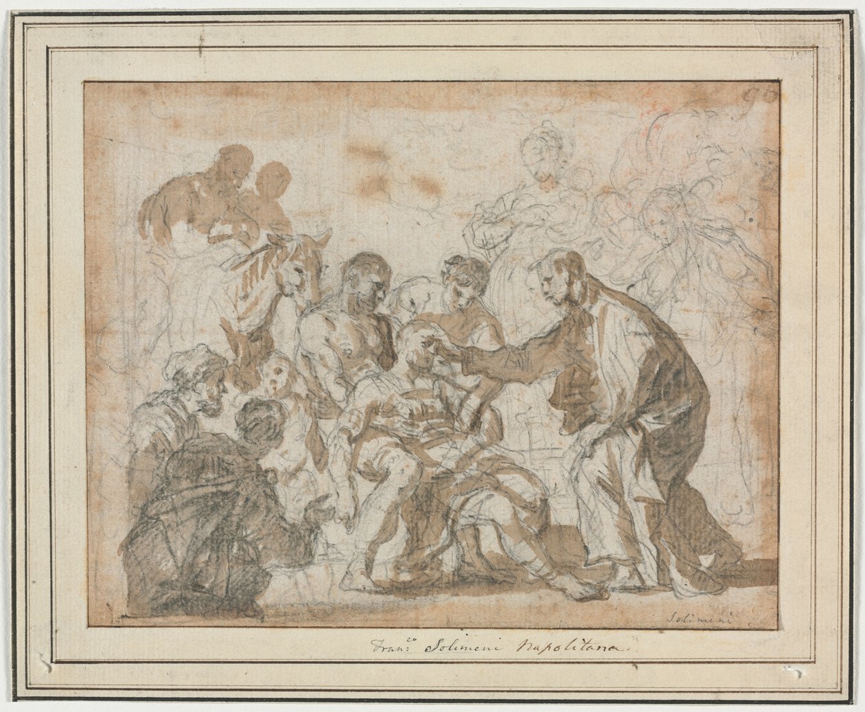 Un milagro de San Mauro de Francesco Solimena