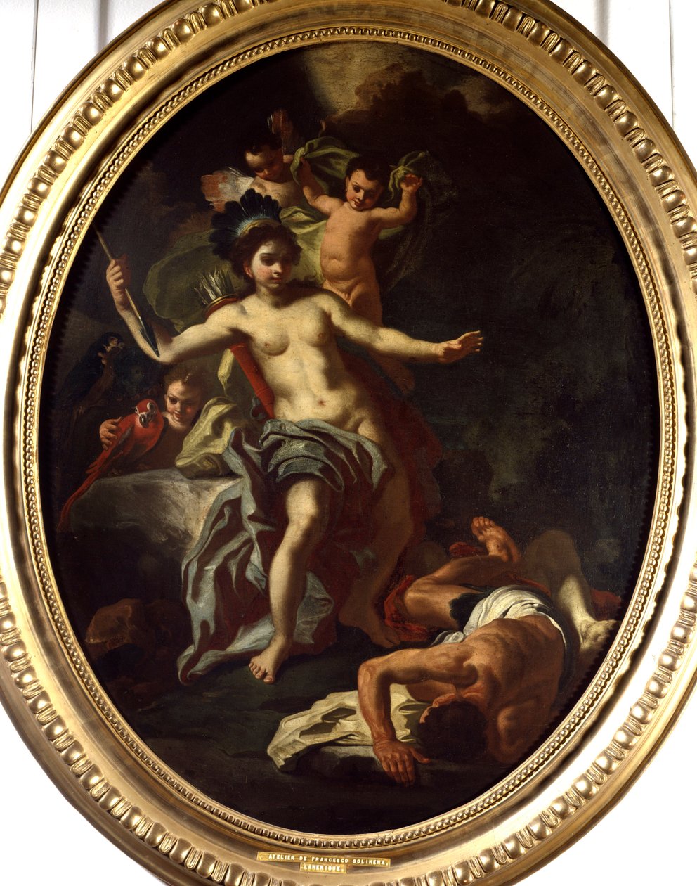 Alegoría de América de Francesco Solimena