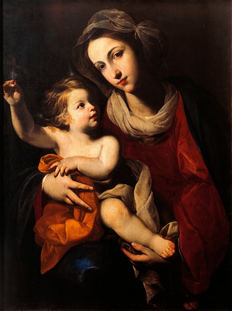 Madonna y Niño de Francesco Solimena