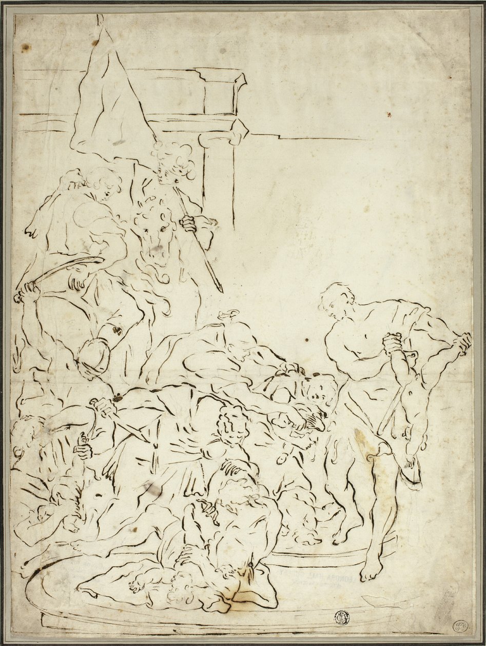 Masacre de los inocentes de Francesco Solimena