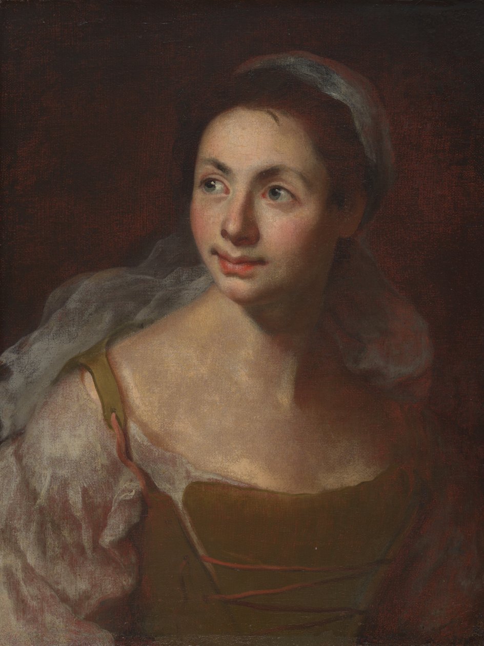 Retrato de una chica de Francesco Solimena
