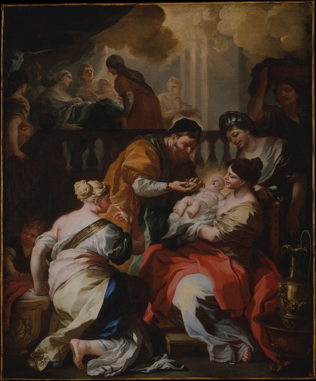 El nacimiento de la Virgen de Francesco Solimena