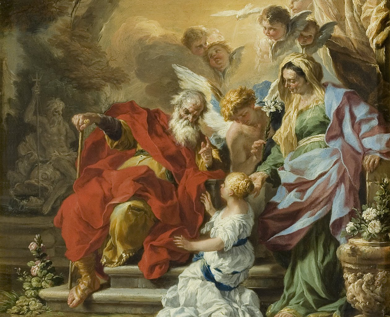 La Educación de la Virgen de Francesco Solimena