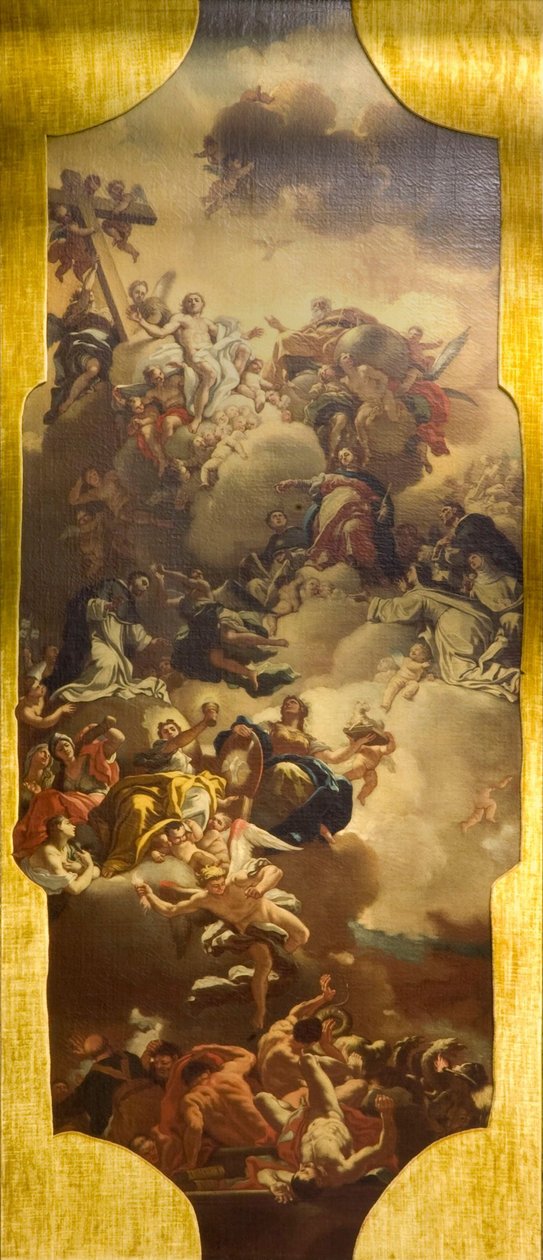 Der Triumph des Dominikanerordens de Francesco Solimena