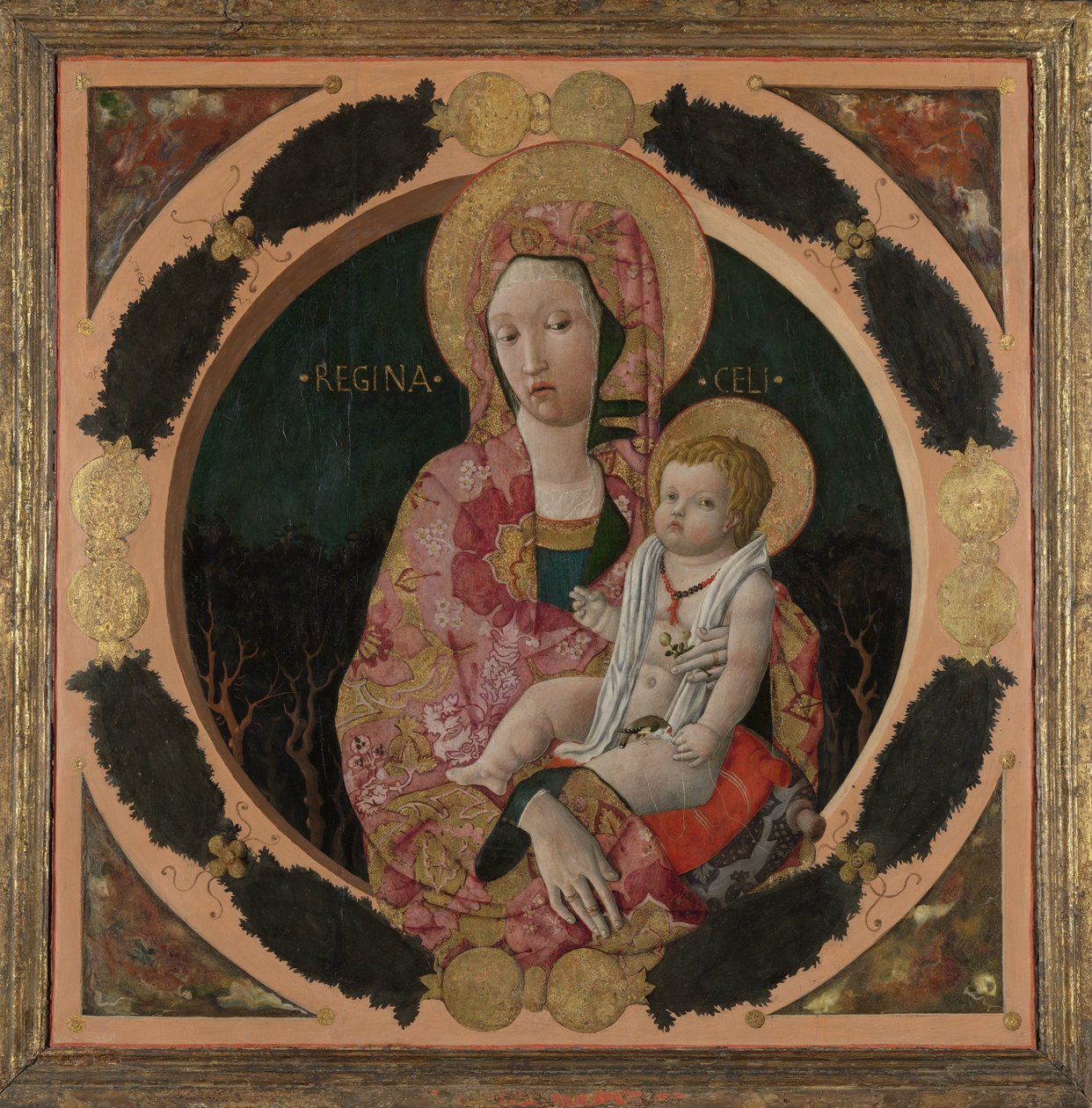 La Virgen y el Niño de Francesco Squarcione (circle of)