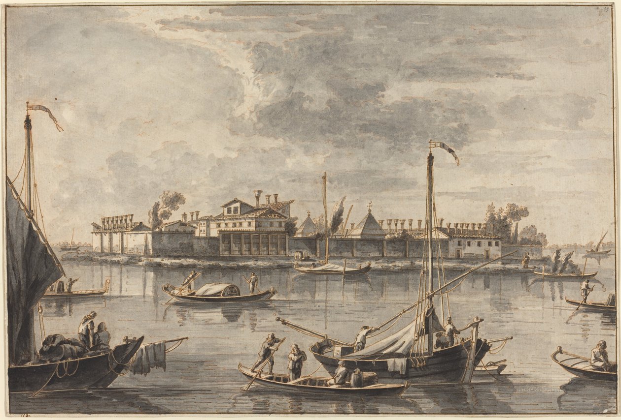 Isola del Lazaretto Nuovo de Francesco Tironi