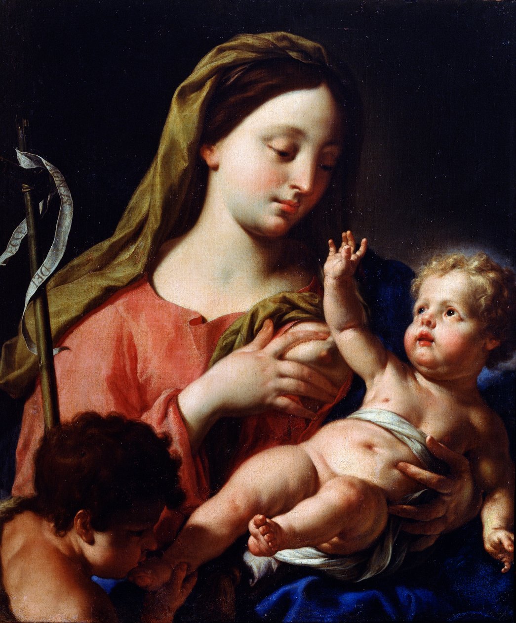 Virgen y Niño de Francesco Trevisani