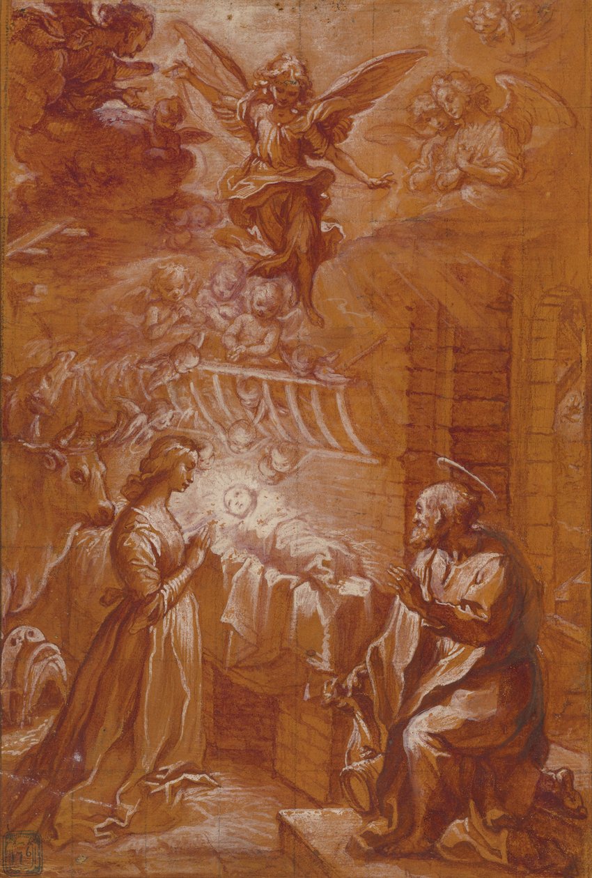 Die Geburt Christi de Francesco Vanni