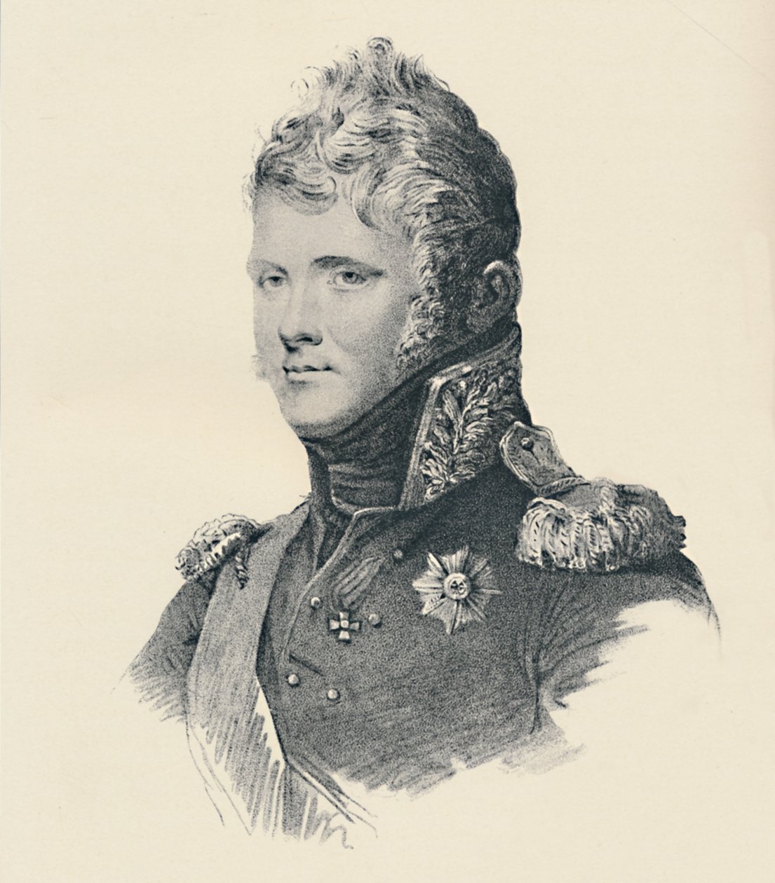 Alejandro I, Emperador de Rusia, c1800, 1896 de Francesco Vendramini