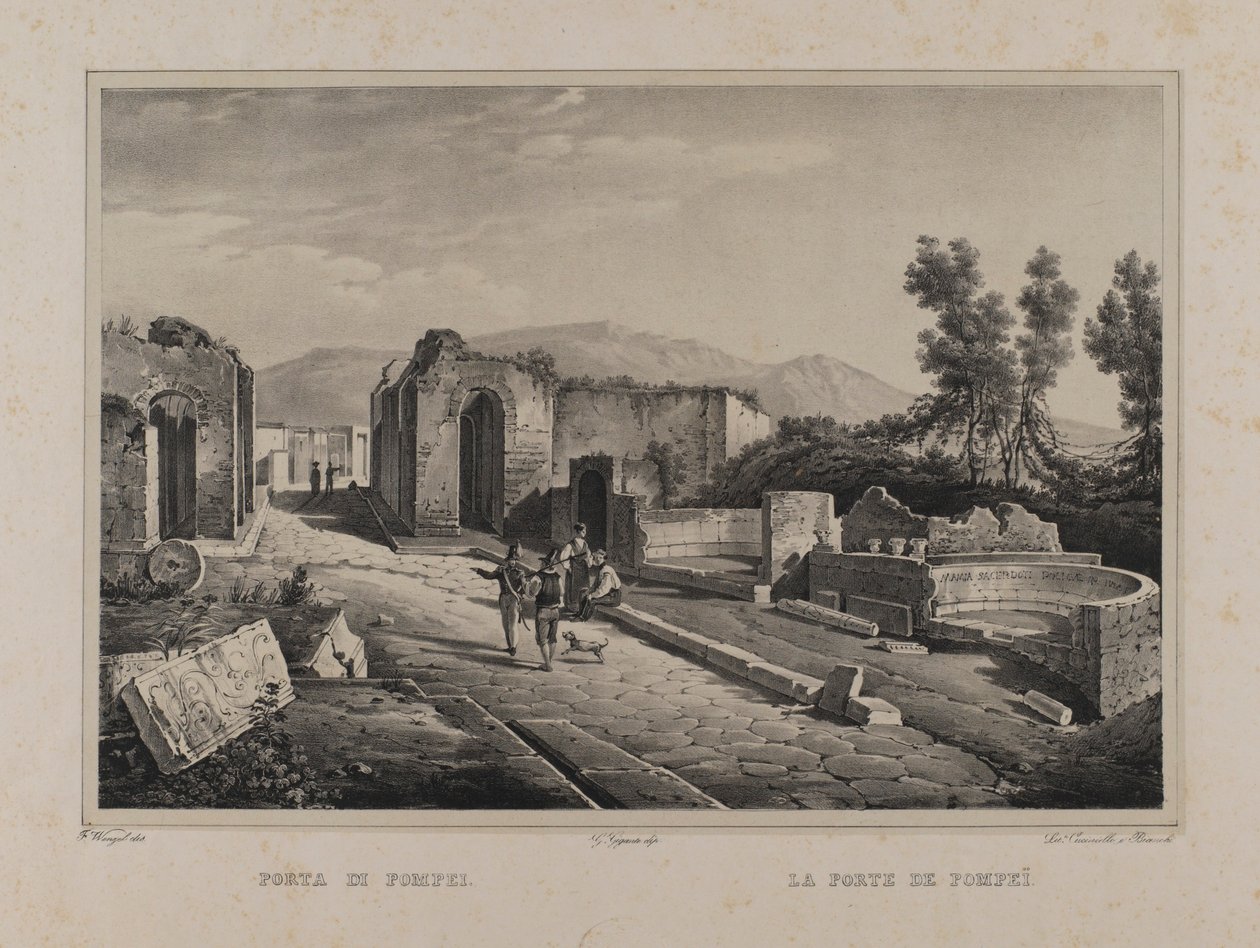 Puerta de Pompeya de Francesco Wenzel