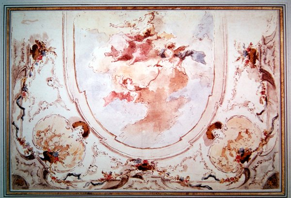 Proyecto de Fondo de Francesco attr. to Guardi
