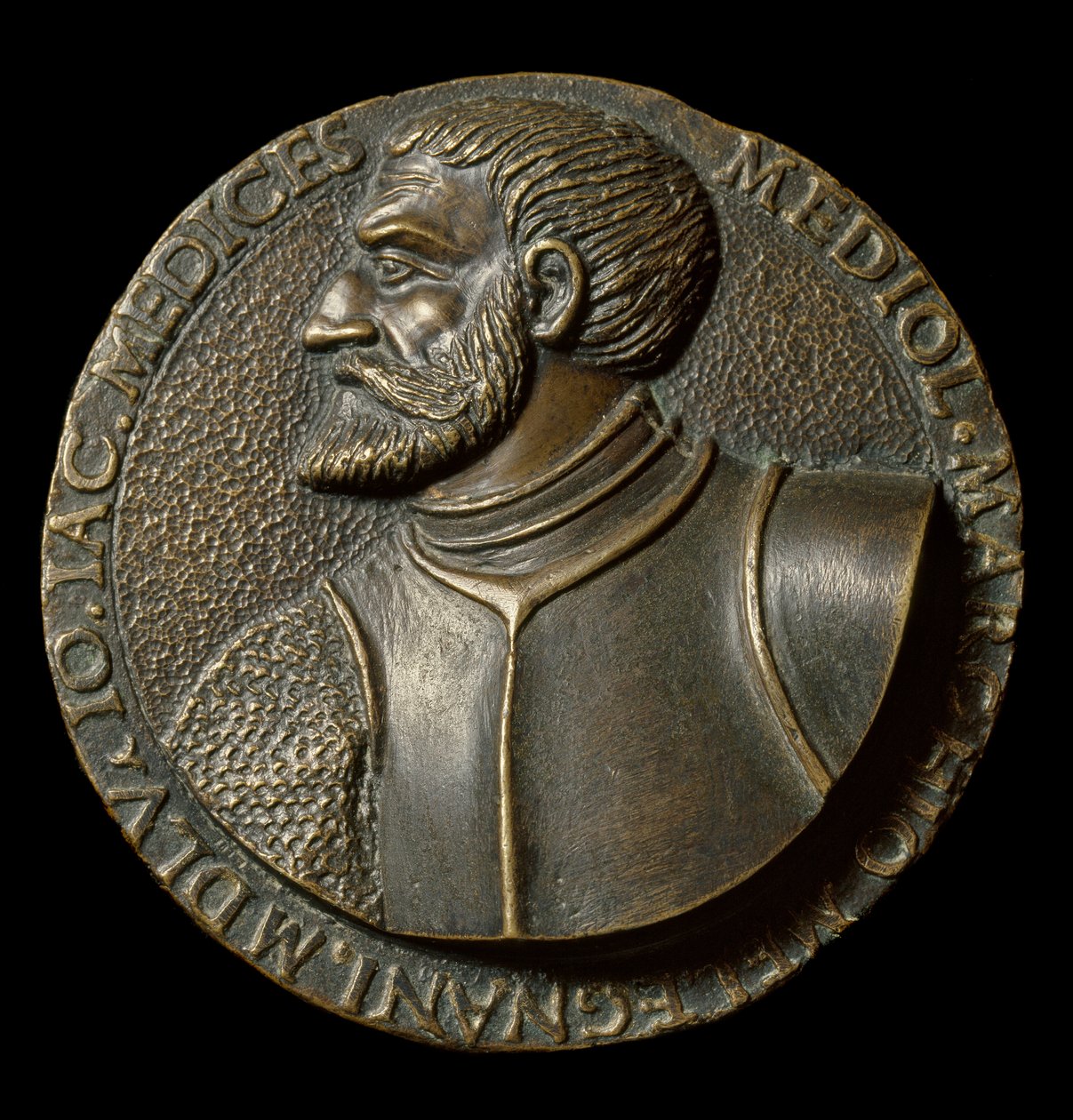 Busto de Gian Giacomo de Medici, condotiero italiano de Francesco da Sangallo