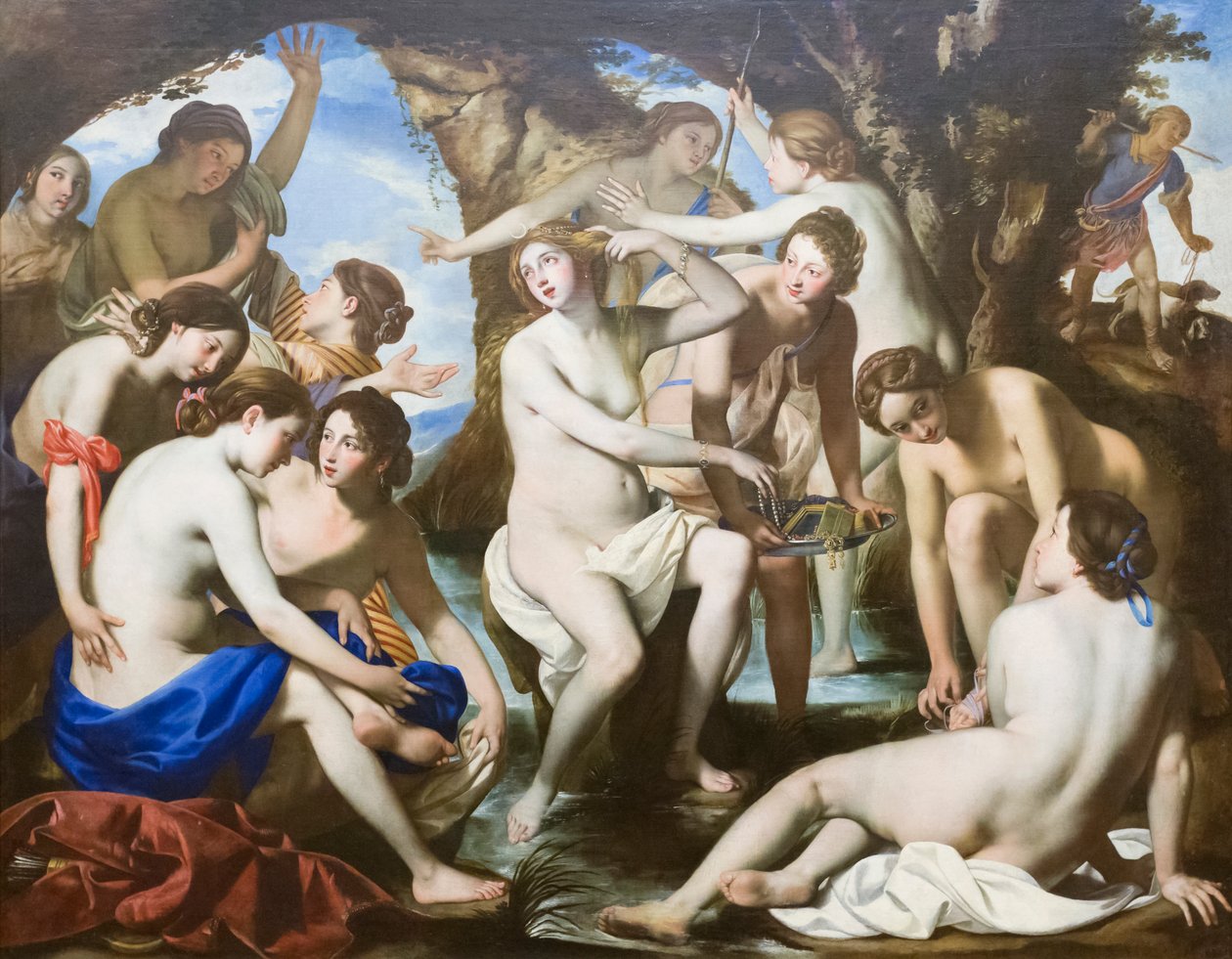 El baño de Diana de Francesco de (c.1600 54) Rosa