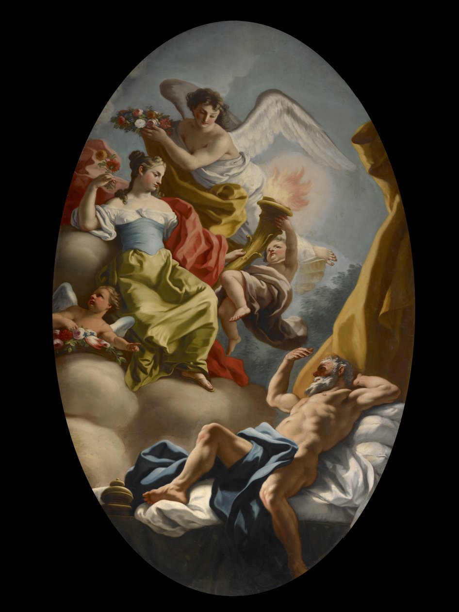 Alegoría de la sabiduría y la verdad de Francesco de Mura