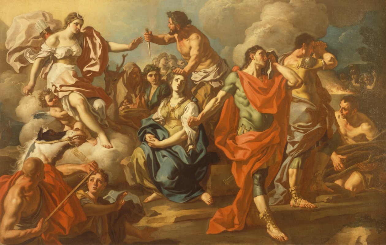 El Sacrificio de Ifigenia de Francesco de Mura