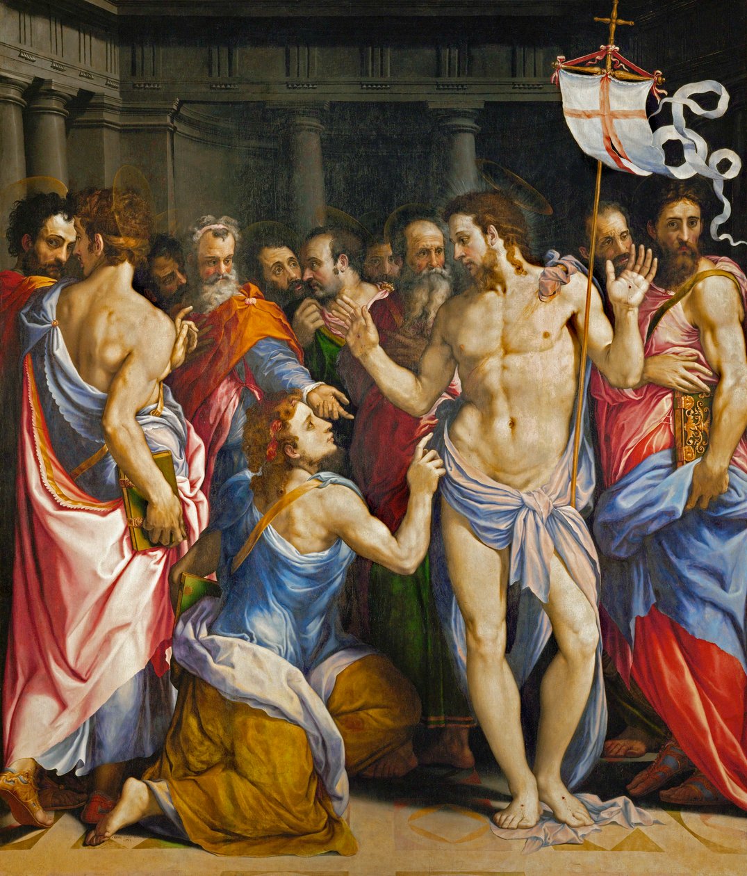 Dudando de Thomas ... de Francesco de Rossi (circle of) Salviati
